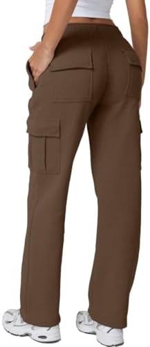 Medium Waist Sweatpants Baggy Fit Casual Long