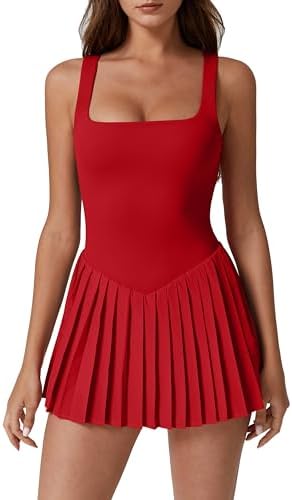 Sleeveless Athletic Dress Tennis Dress