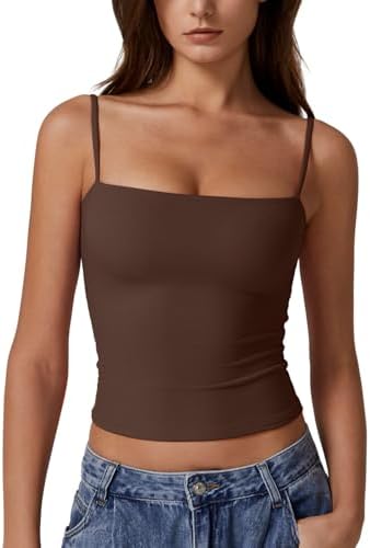 Sleeveless Tank Top Scoop Neck Double Layer Spring