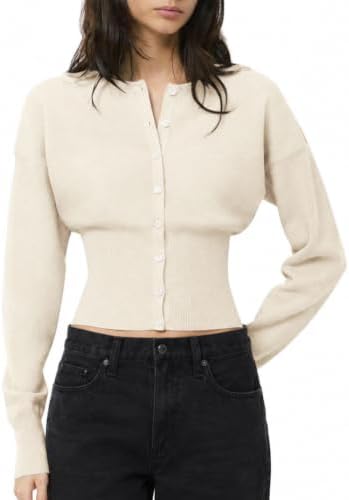 Sweaters Fall Button Up Cinched Waist Cardigan