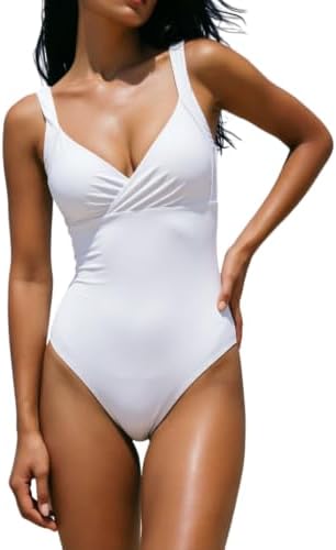 Swimsuit Sexy Deep V Neck Bathing Suits High Waist