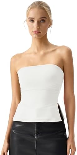 Tube Tops Strapless Backless Going Out Bandeau Top
