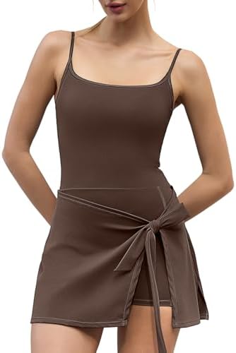 Wrap Shorts Rompers Square NeckSleeveless One Piece
